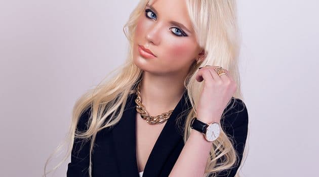 womens leather watches